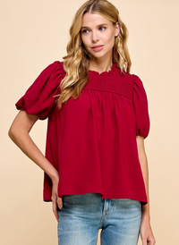 Sienna Smocked Top