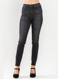 High Waist "Control Top" Skinny Jeans