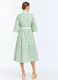 Carmen Midi Dress - Solihiya Green