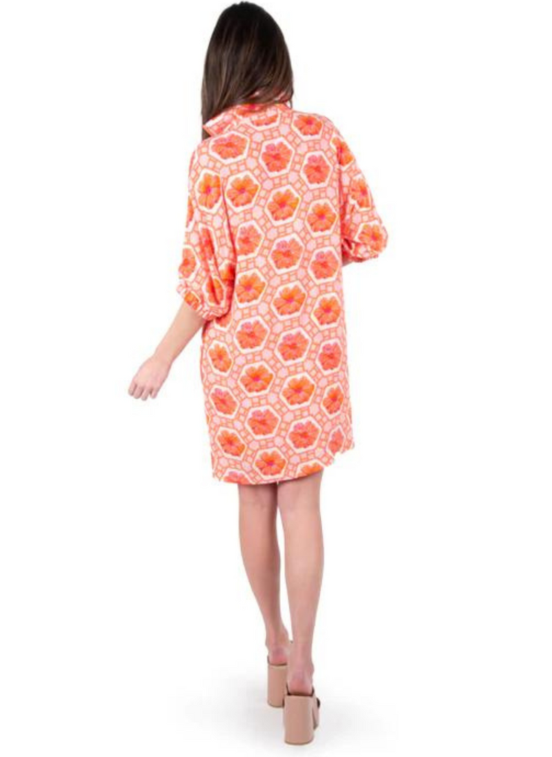 Poppy Dress- Floral Crochet