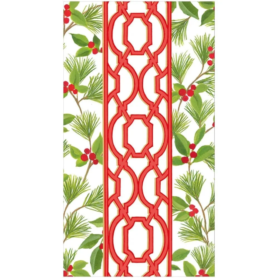 Knots and Greenery Guest Towels