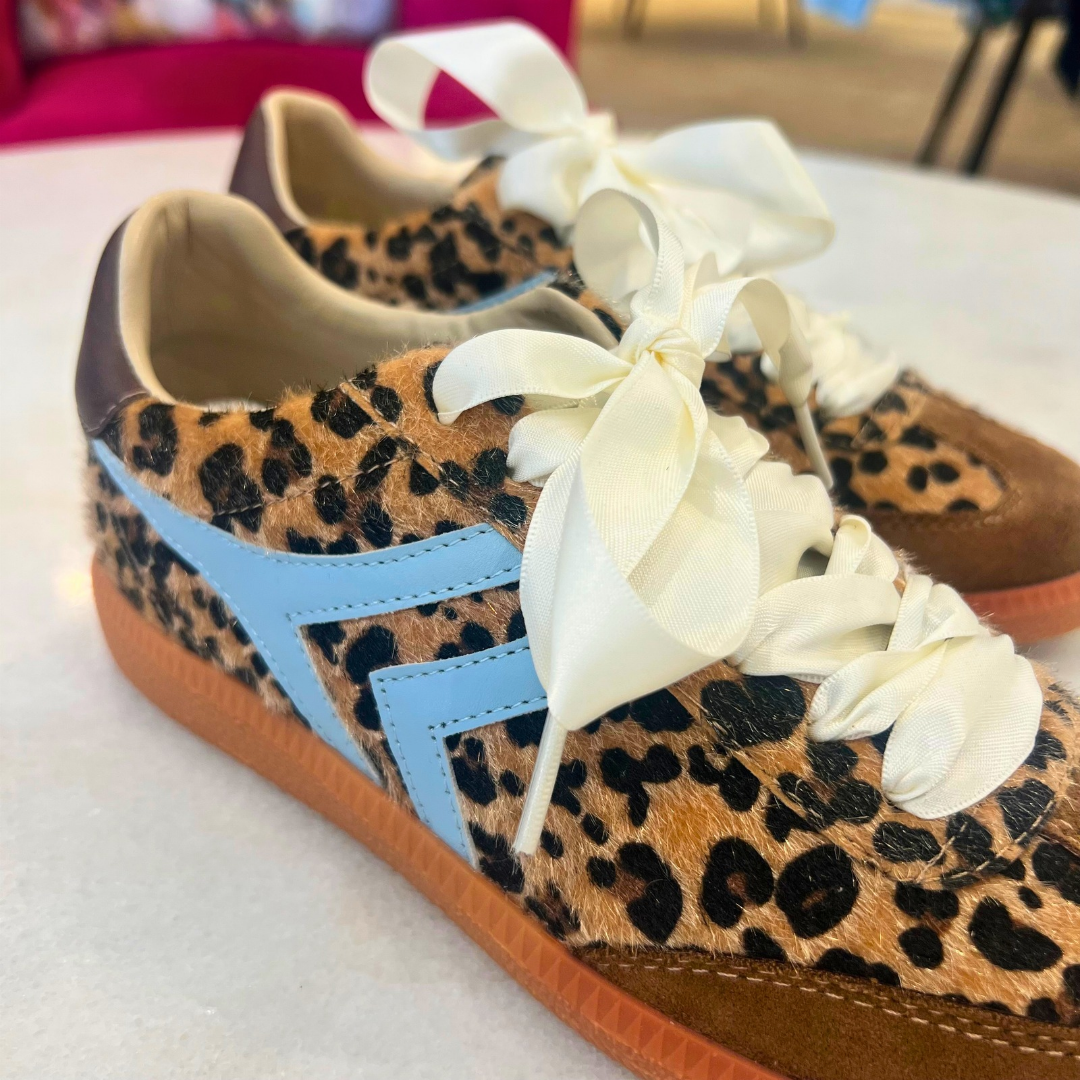 Xena Sneaker - Leopard Hair