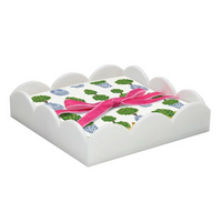 Acrylic Topiary Cocktail Napkin Set