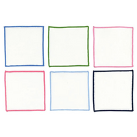 Overlock Cloth Cocktail Napkin Set