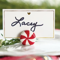 Peppermint Place Card Holders