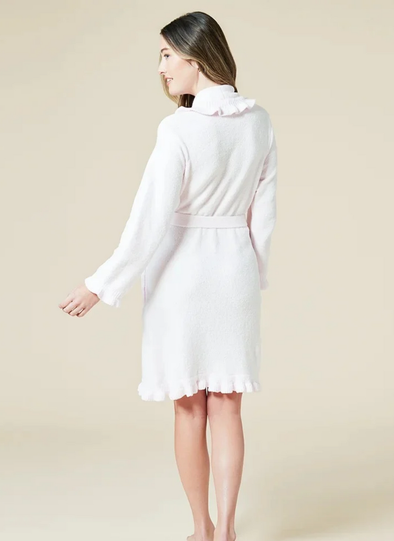 36" Ruffle Chenille Robe