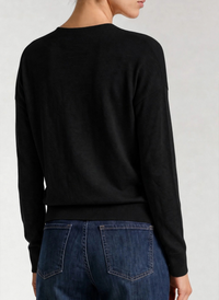Long Sleeve Drape Neck Top