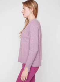 Polished Lines Crew Neck Sweater