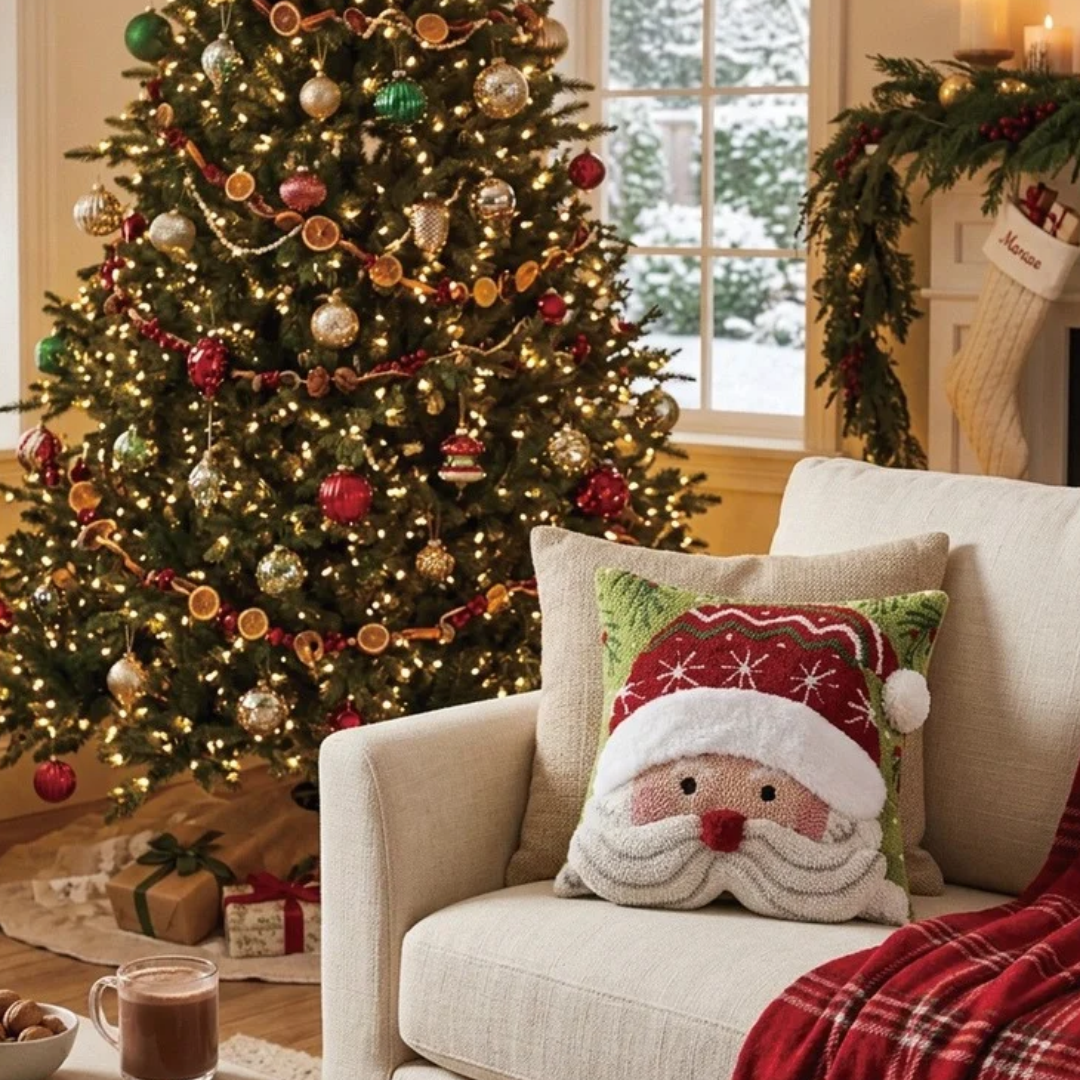 3D Santa Hook Pillow