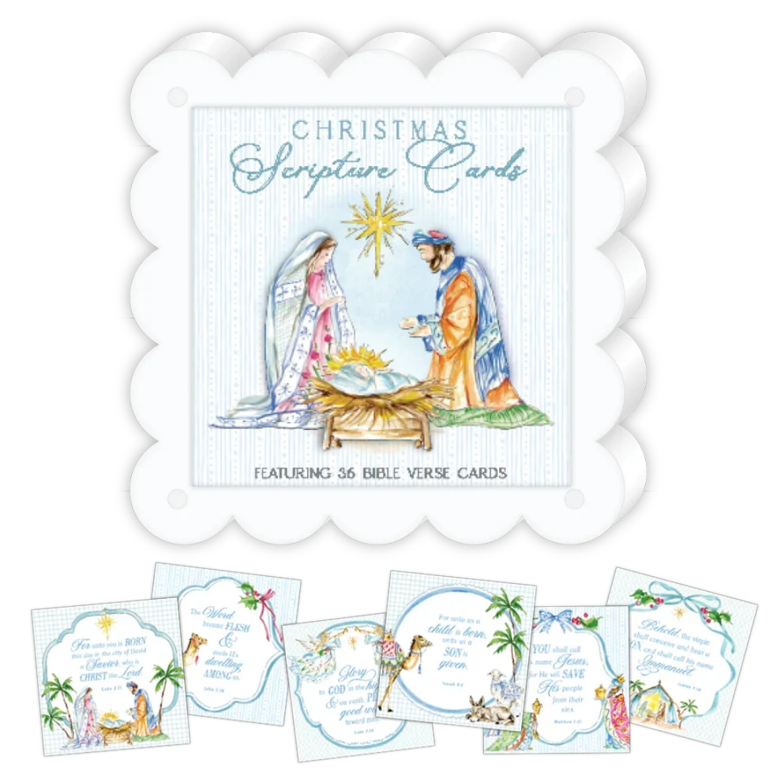 Christmas Scripture Cards w/ Frame