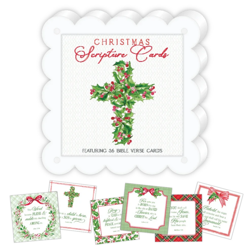 Christmas Scripture Cards w/ Frame