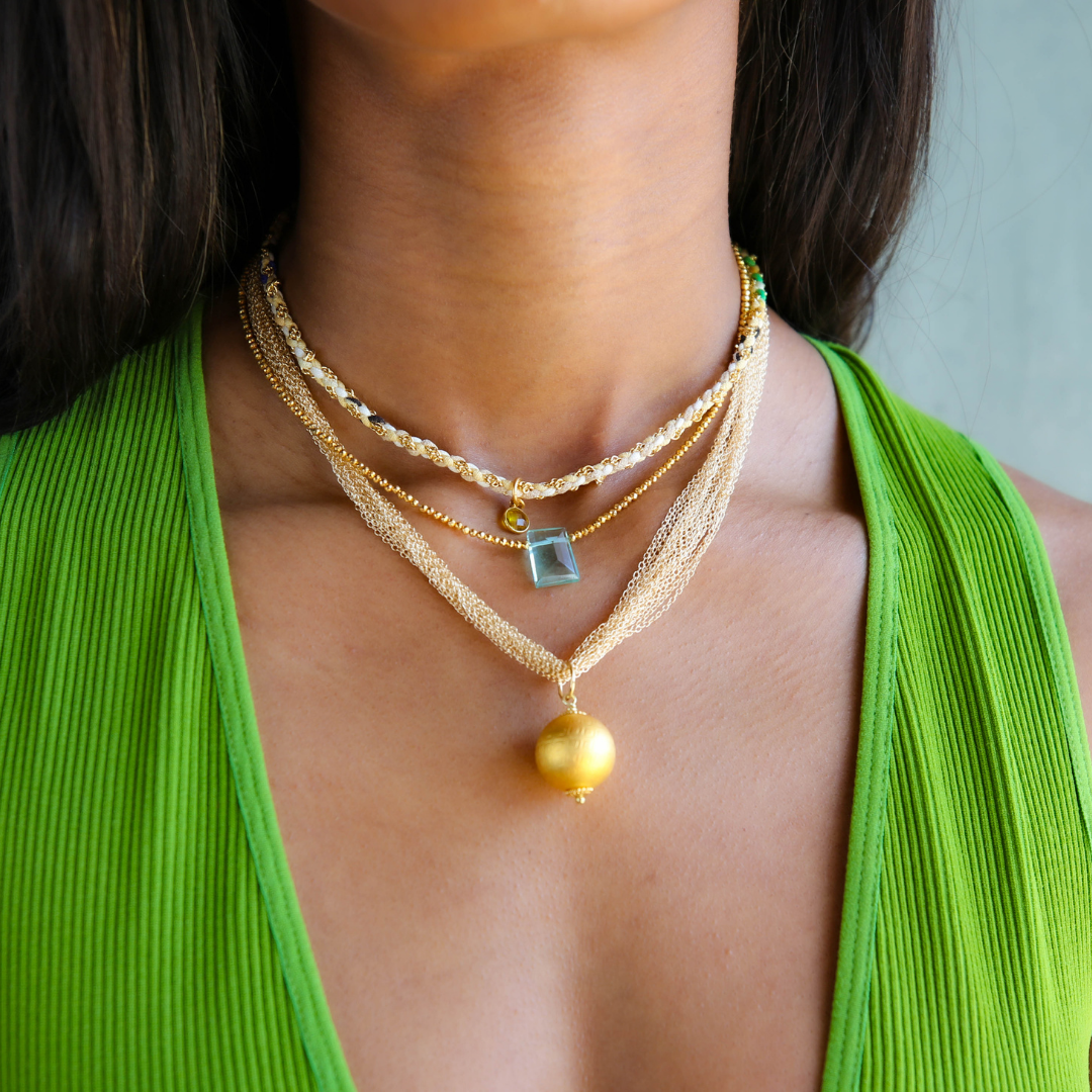 Halo Pendant Necklace