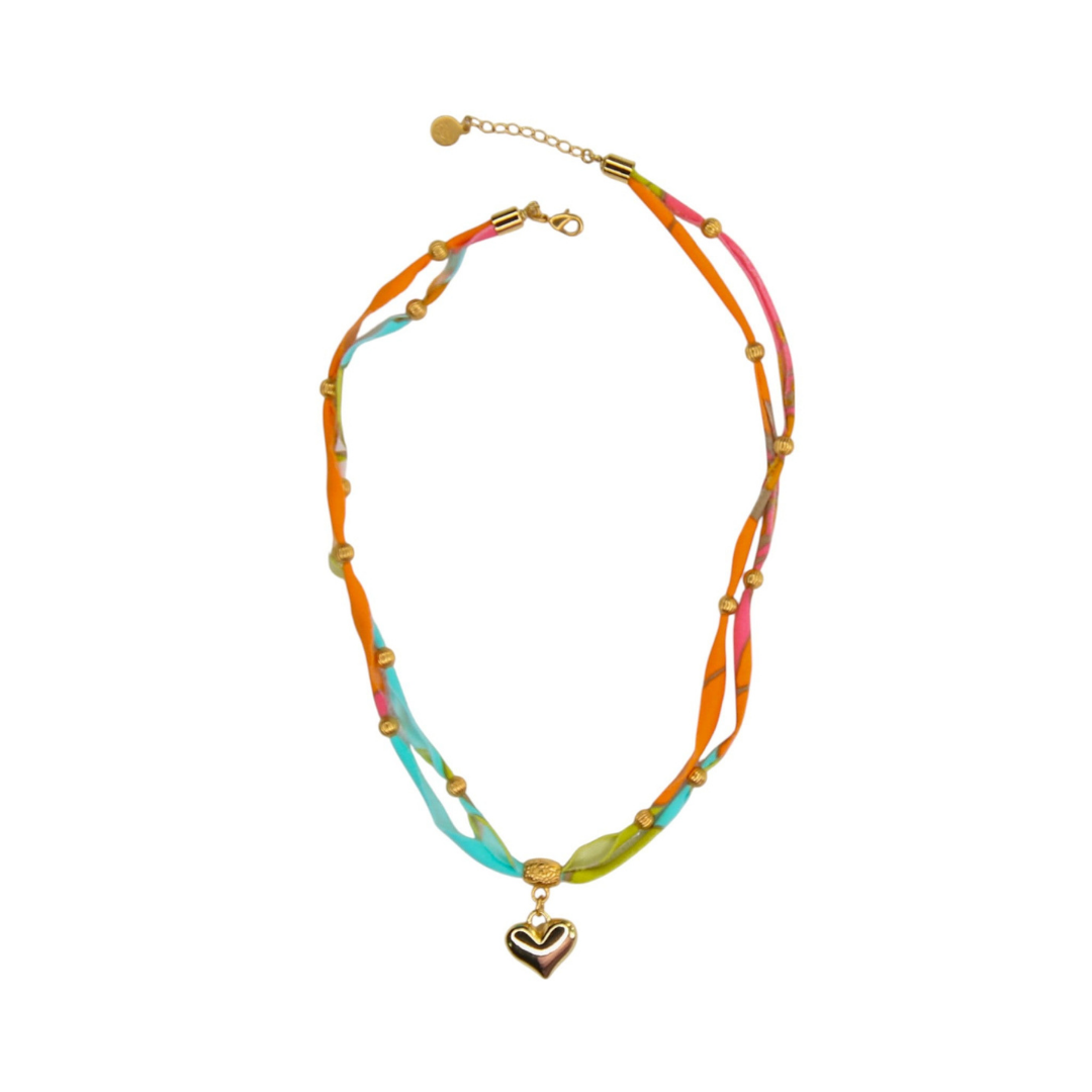 Fizz Fabric Necklace