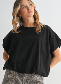Bobbie Bubble Hem T-Shirt