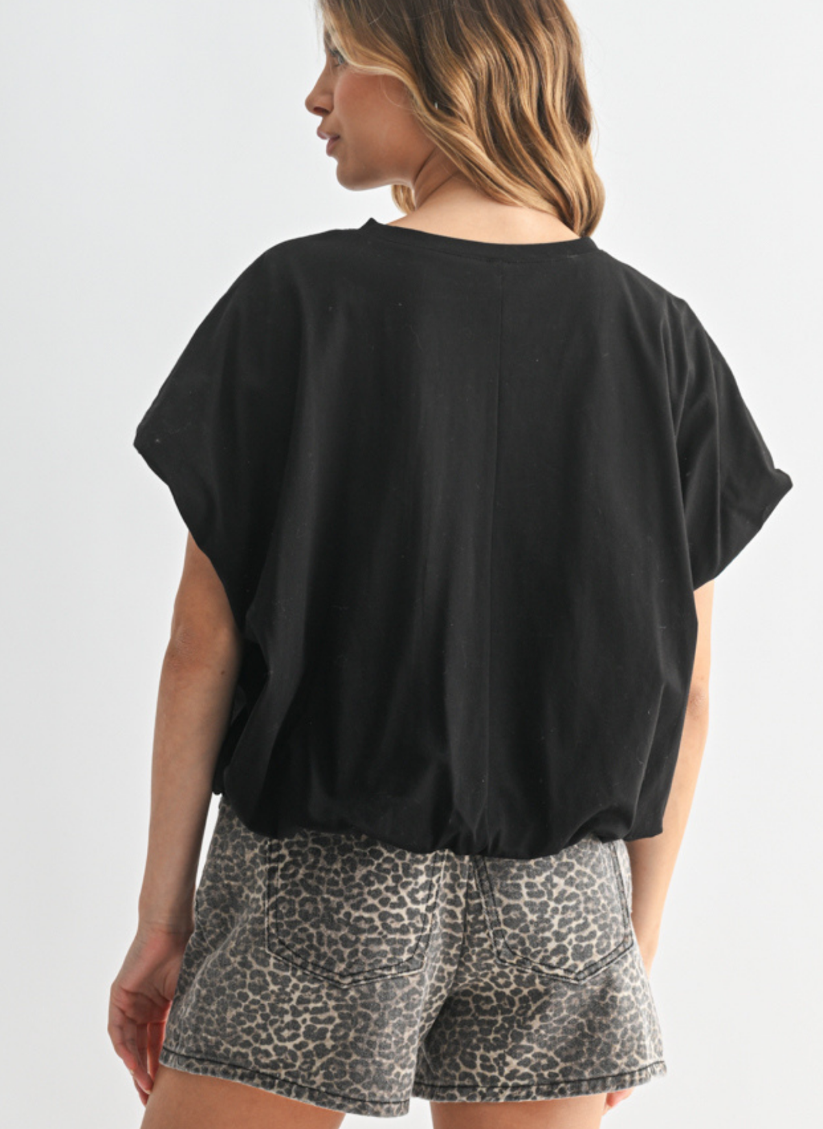 Bobbie Bubble Hem T-Shirt