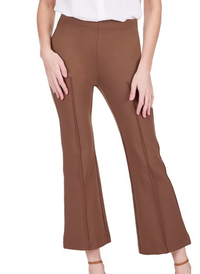 Center Seam Crop Flare Pant