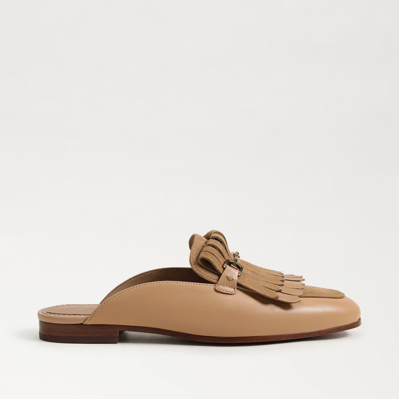 Lainey Bit Mule - French Sand Leather