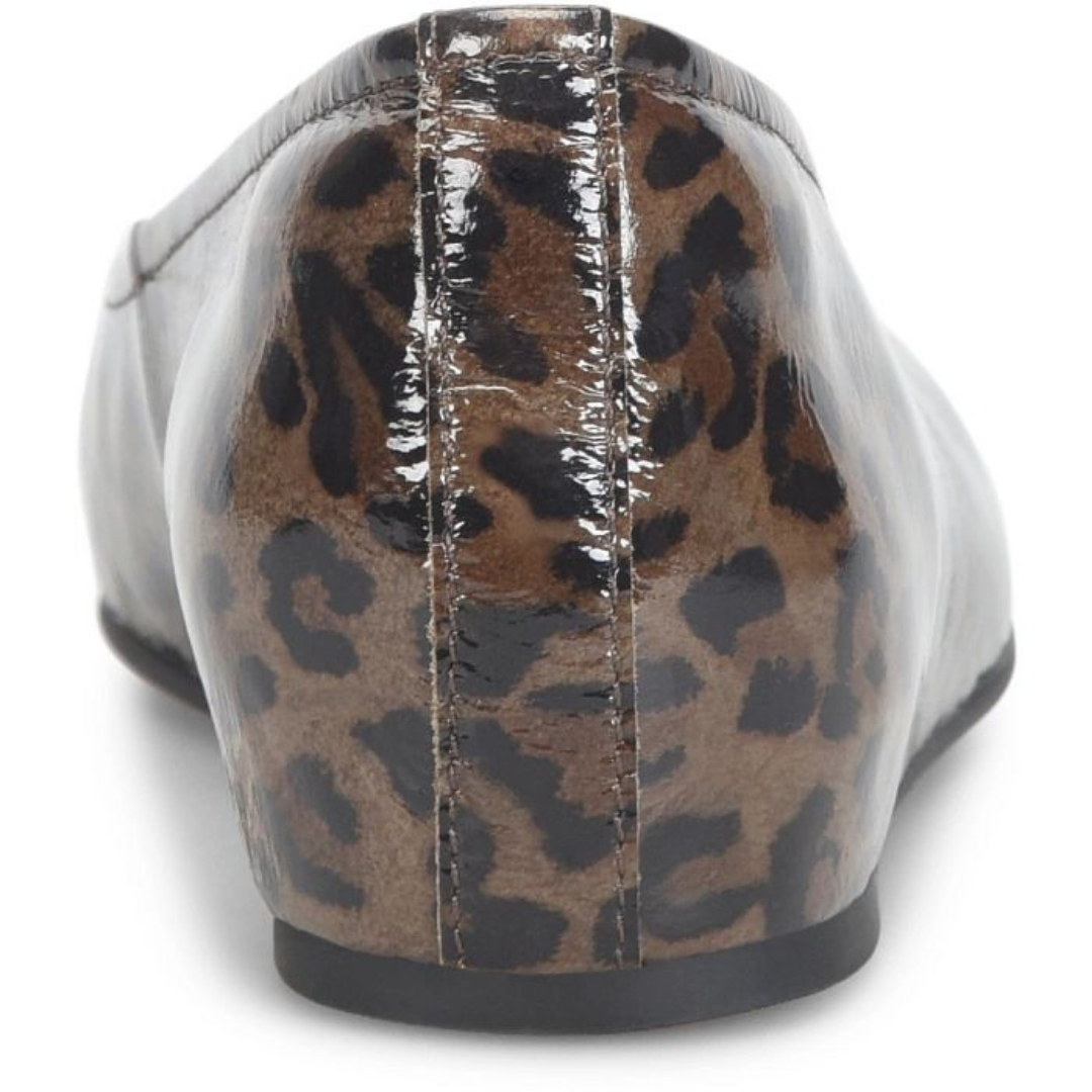 Poppy Hidden Wedge Ballet Flat - Leopard