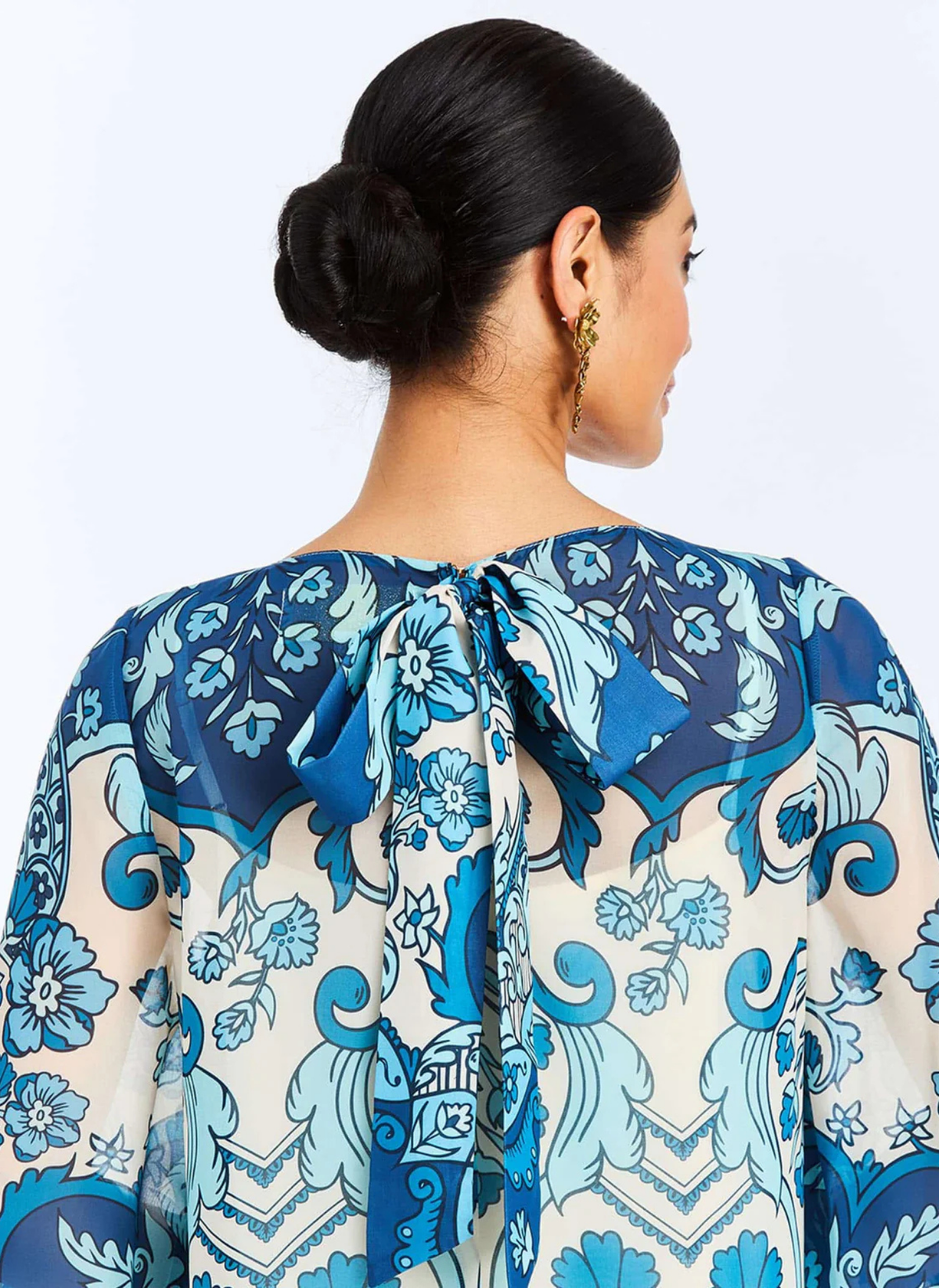 Luzon Gown- Jardin Bleu