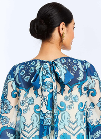 Luzon Gown- Jardin Bleu