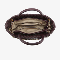Fallon Woven Satchel Bag