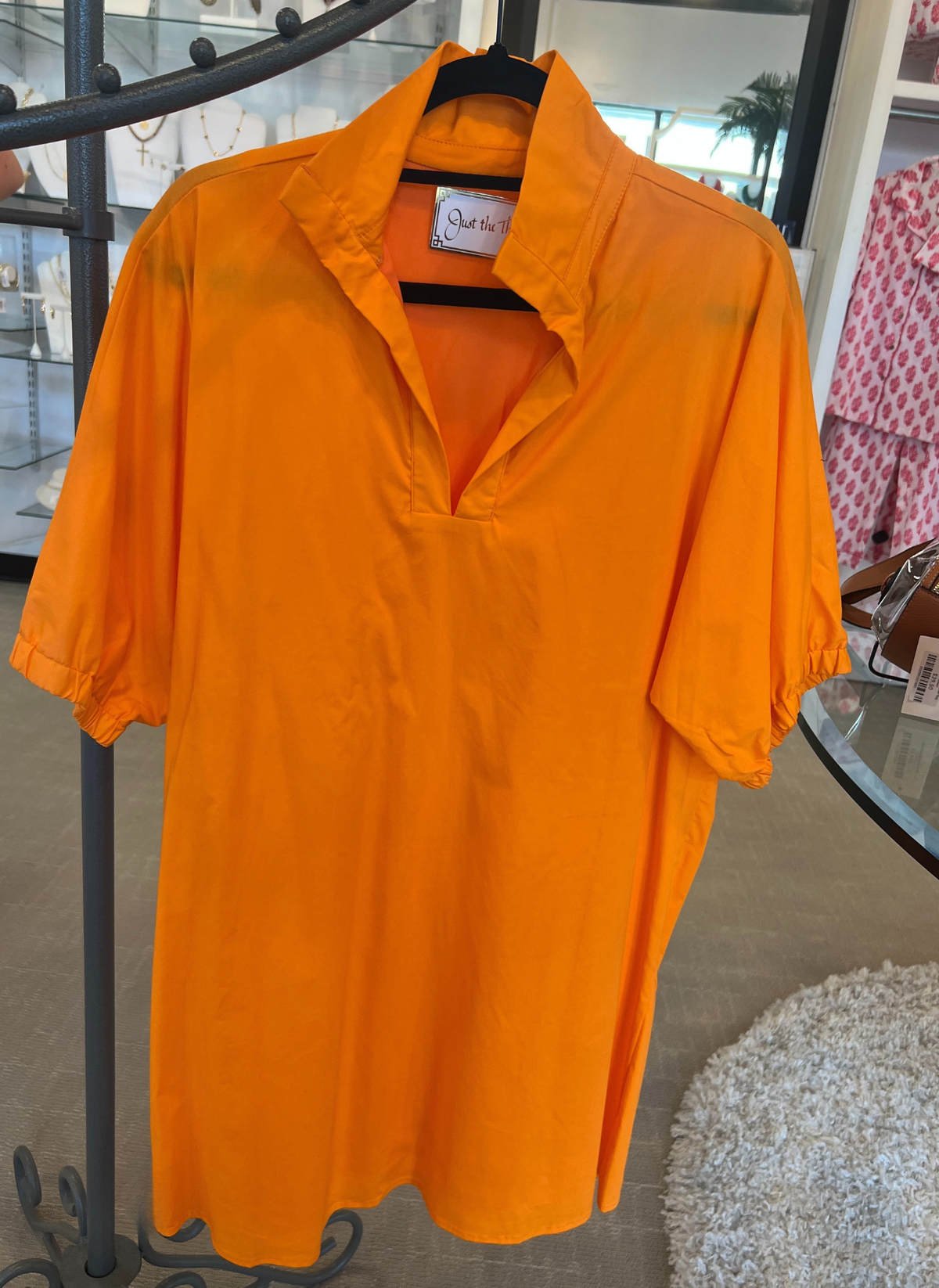 Charlotte Dress- Orange