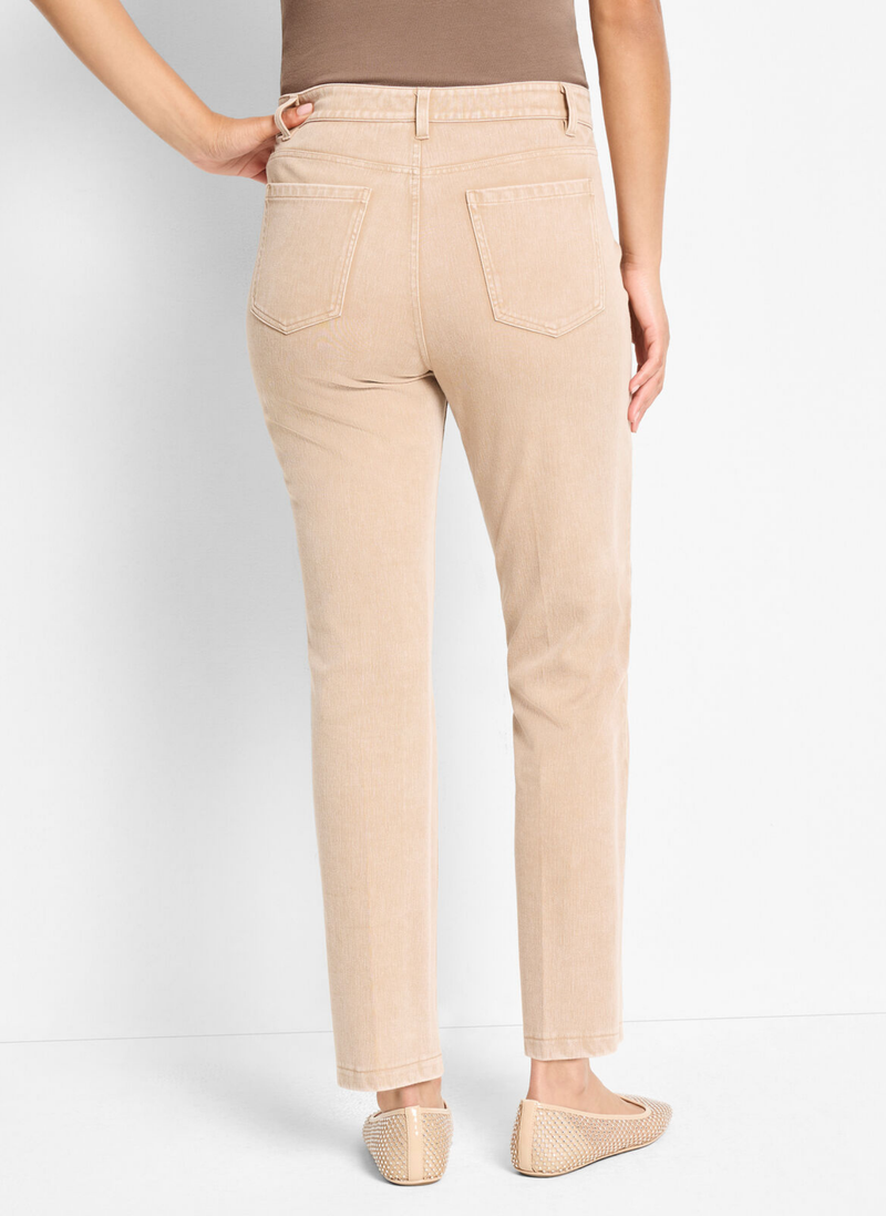 Recess Straight Knit Ankle Jeans