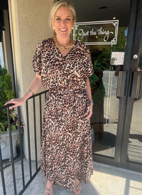 Lisa Leopard Skirt Set