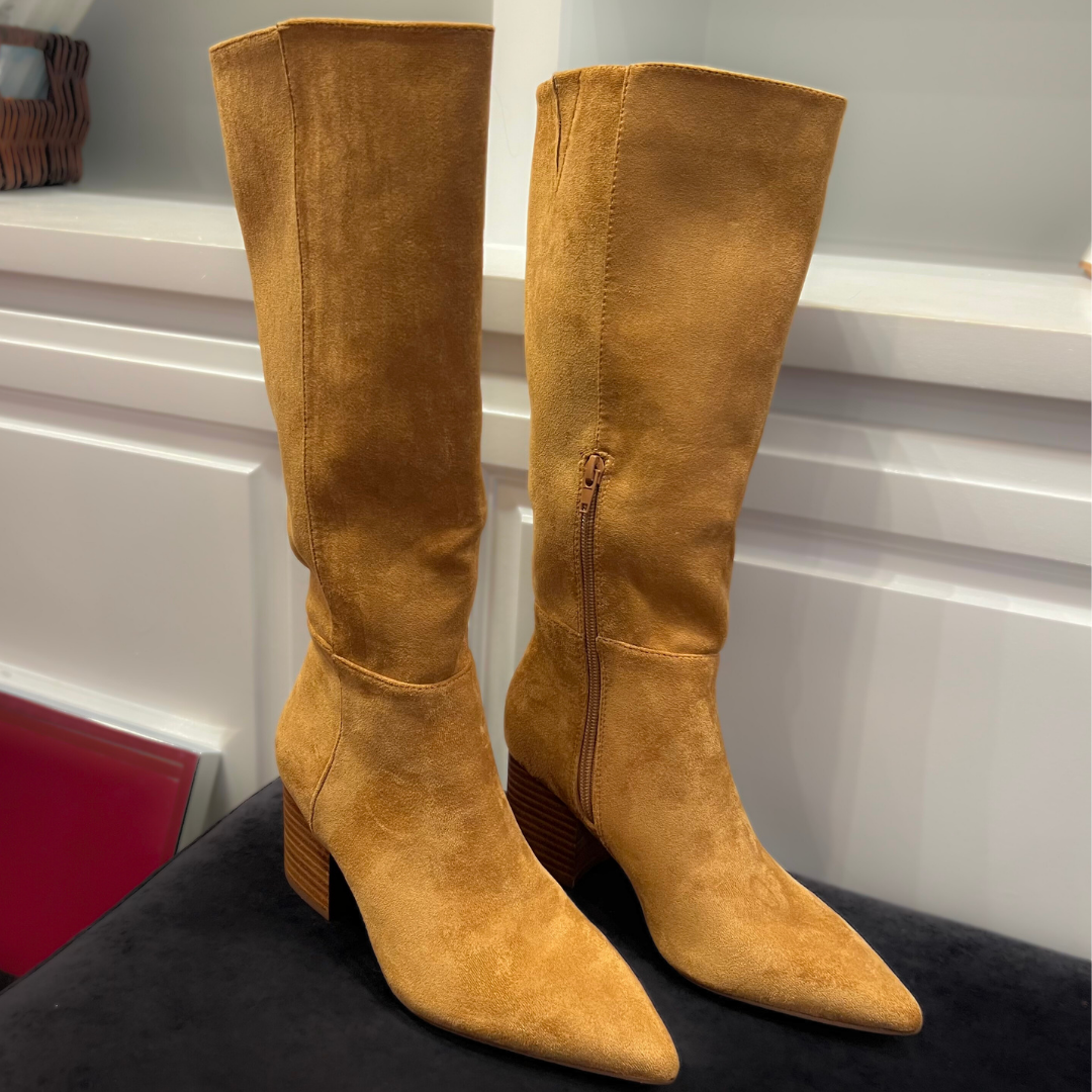 Fern Tall Boot - Caramel Tan