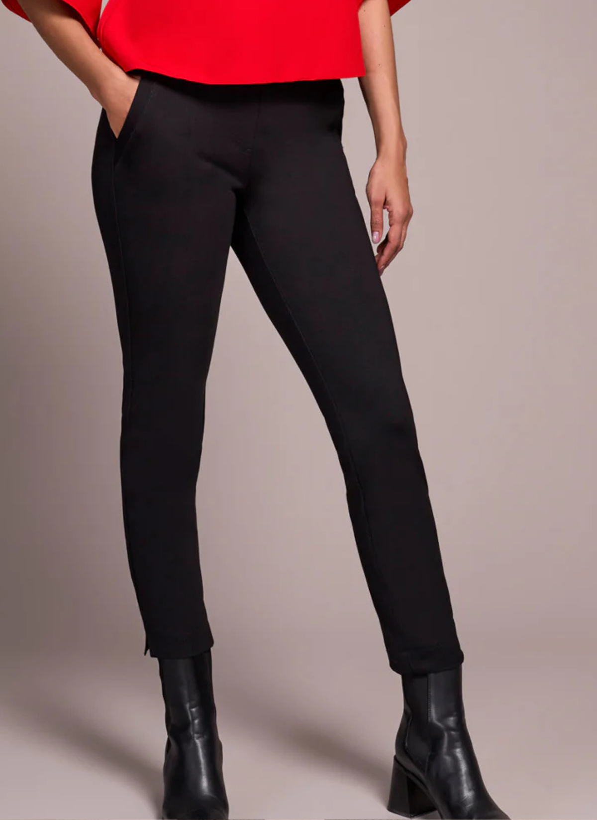 Precision Ponte Pull- On Pants