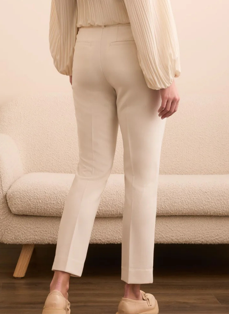 Luxury Twill High Rise Pant