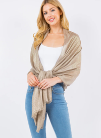 Metallic Shawl