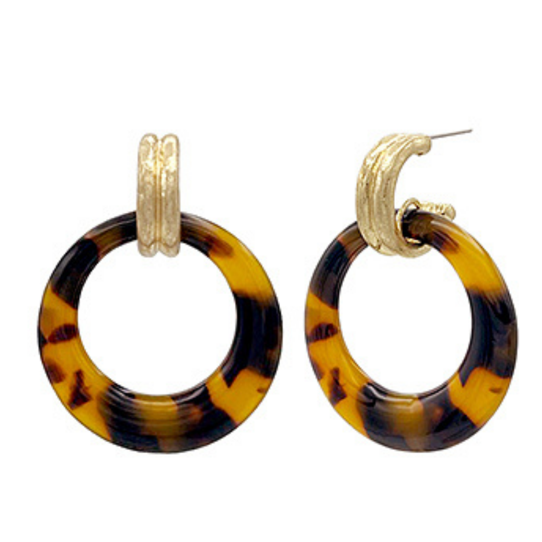 Mya Ring Hoop Earrings