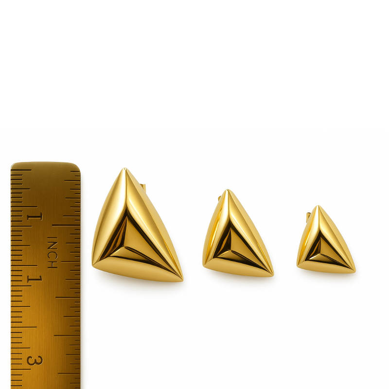 Golden Angles Studs