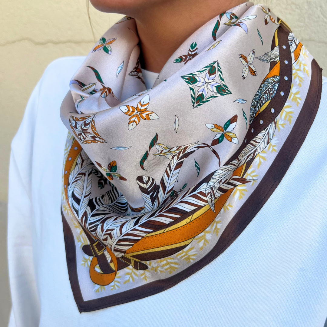 28"x28"Silk Scarf
