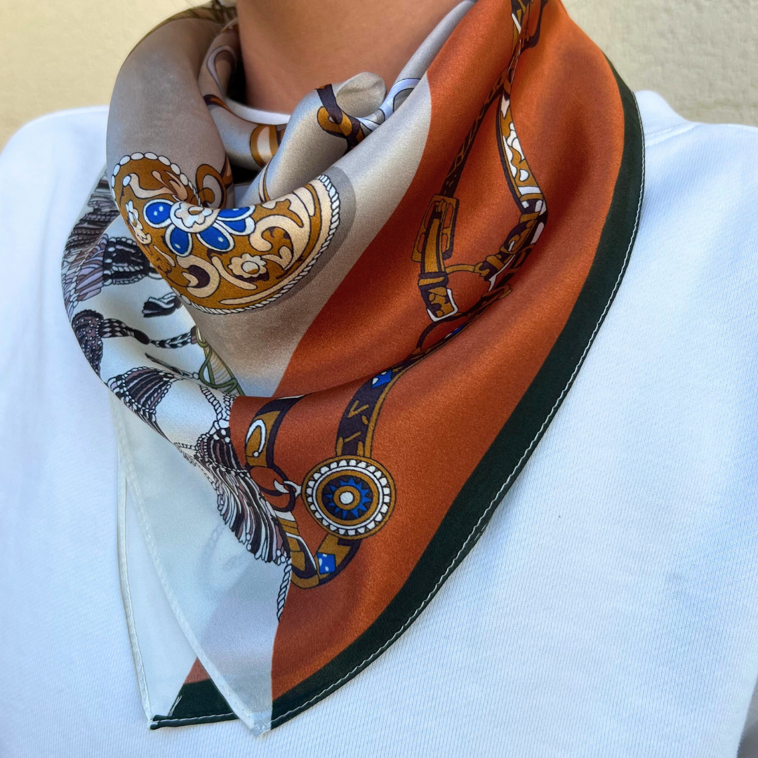 28"x28"Silk Scarf