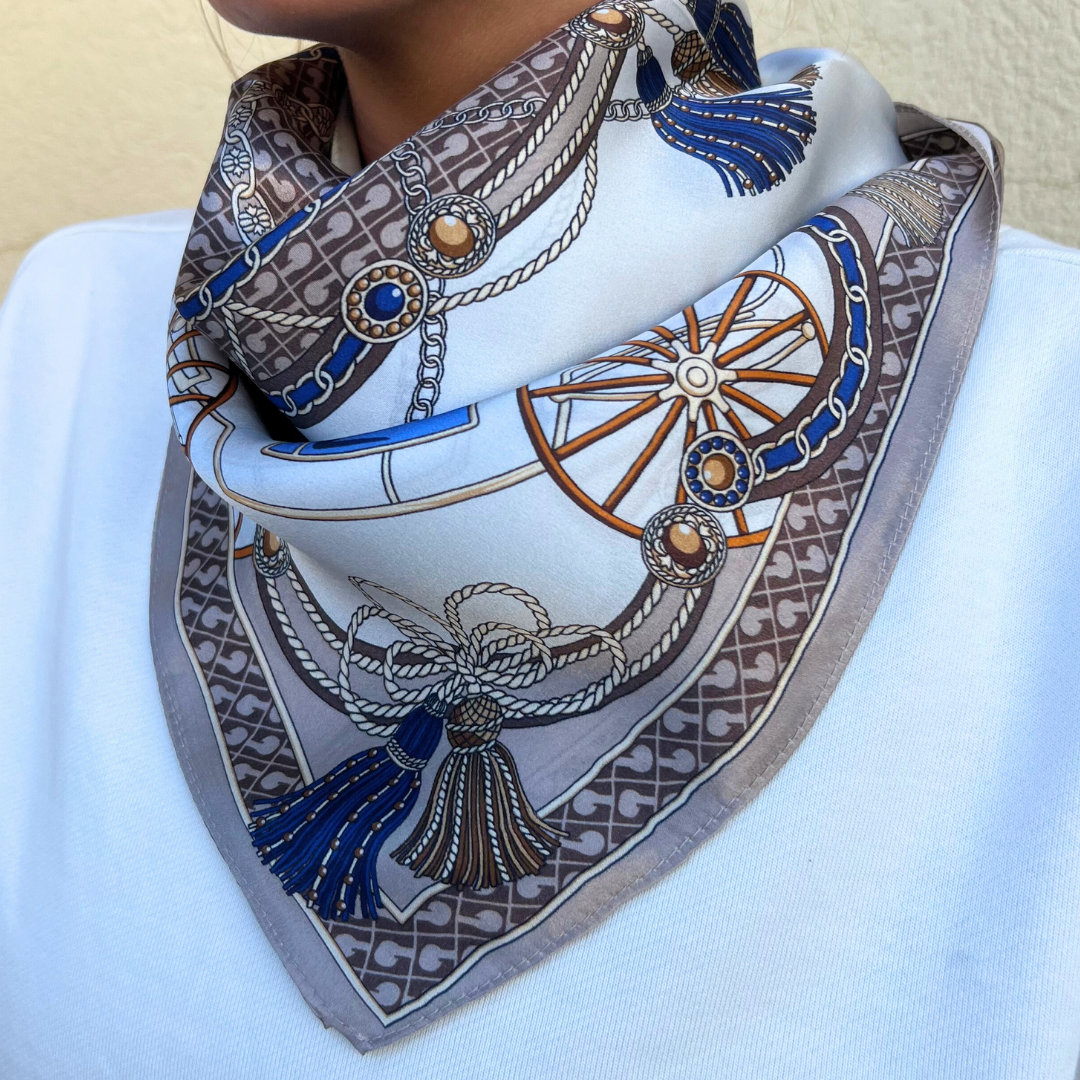 28"x28"Silk Scarf