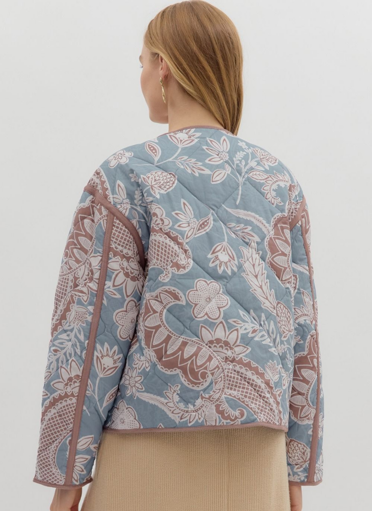Paisley Quilted Jacket