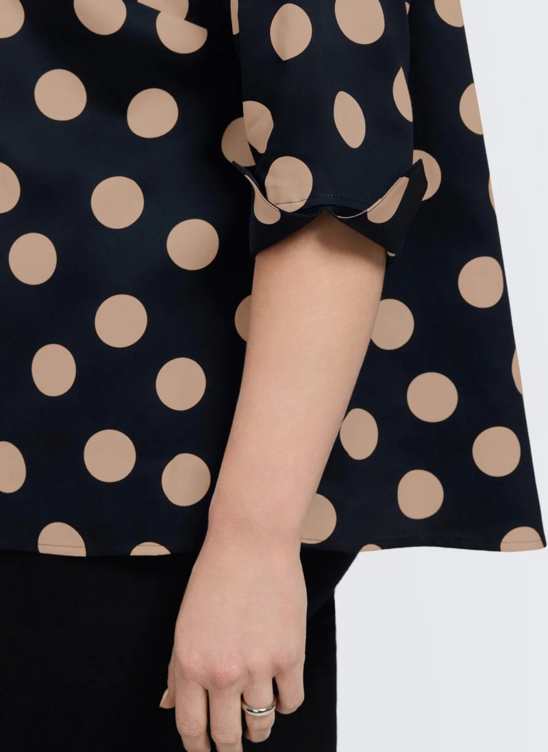 Agnes Polka Dot Top