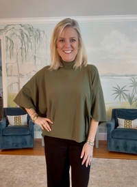 Monica Mock Neck Sweater