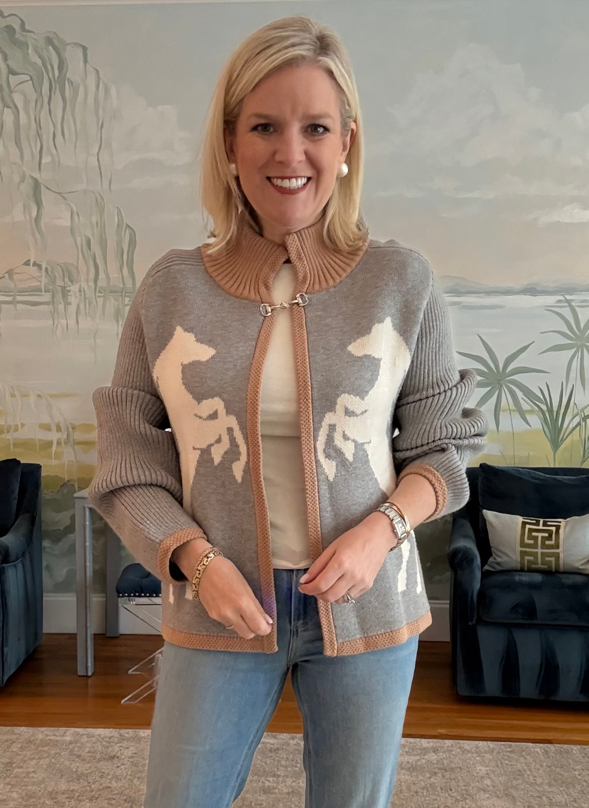 Horse Bit Cardigan