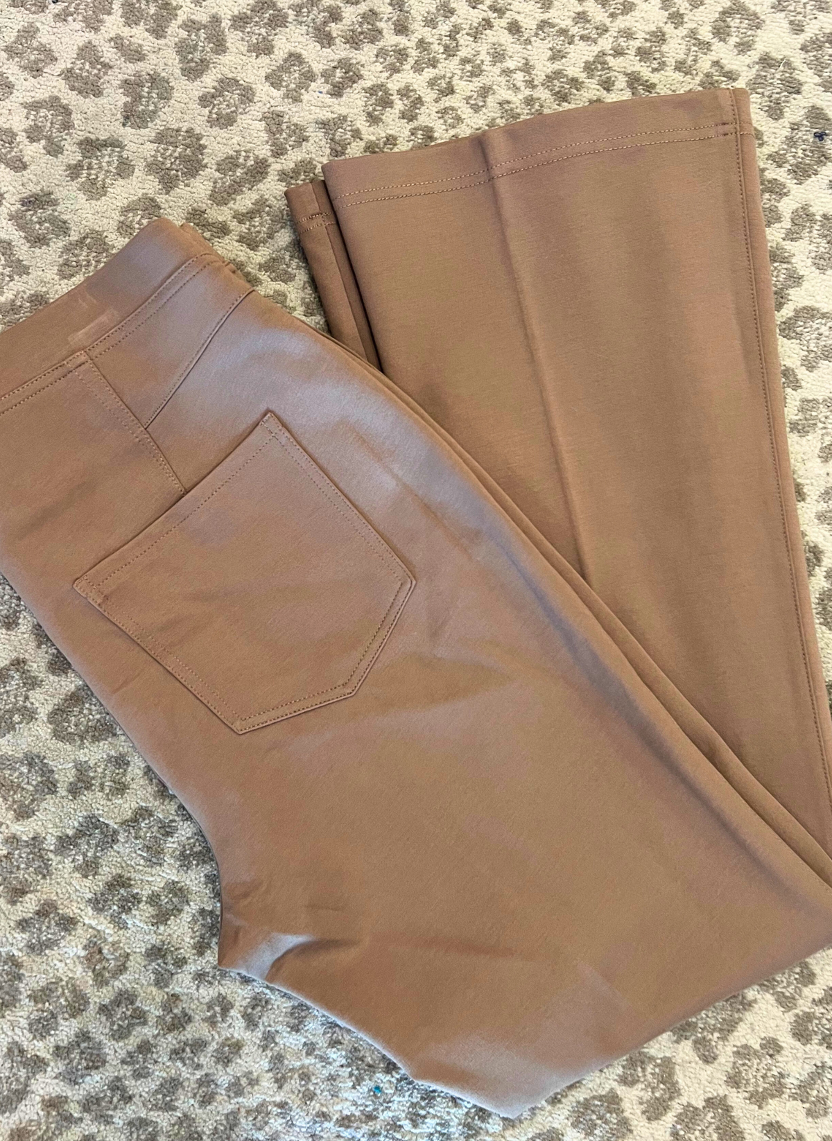 Ella Knit Crop Flare Pant