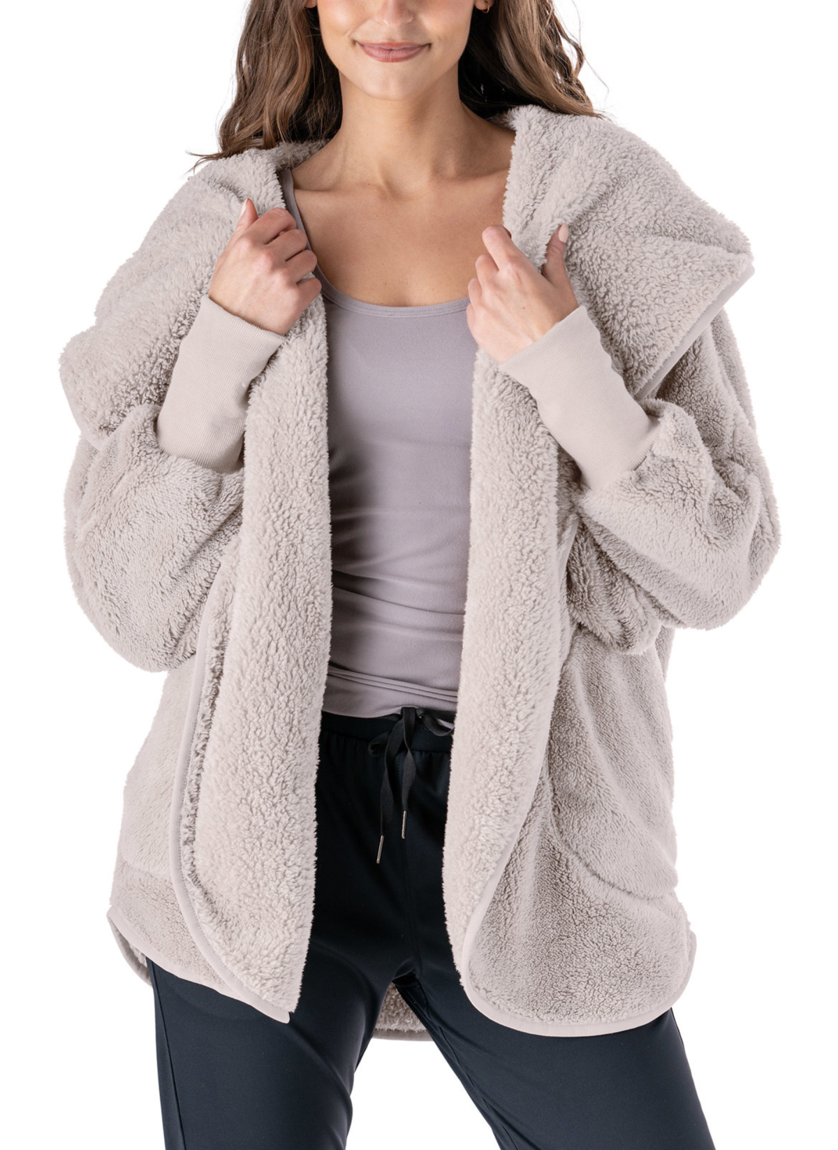 Comfort Zone Hooded Cardigan