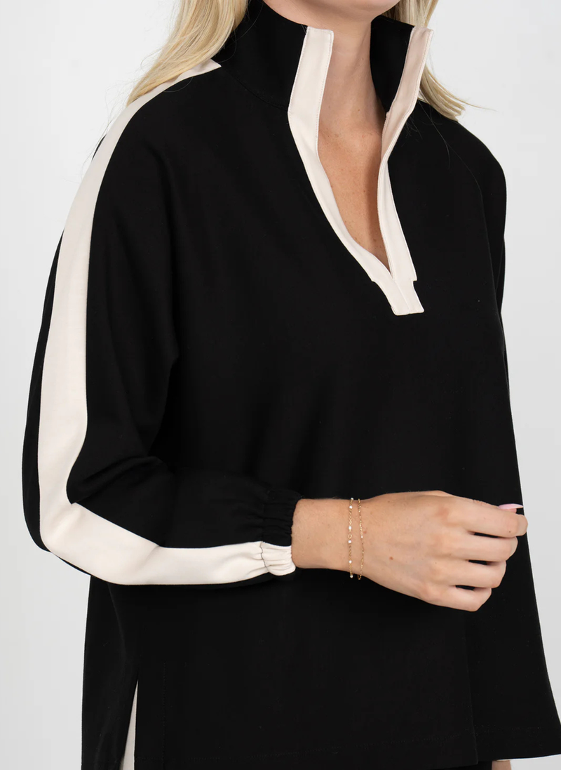 Long Sleeve Poppy - Midnight Vanilla