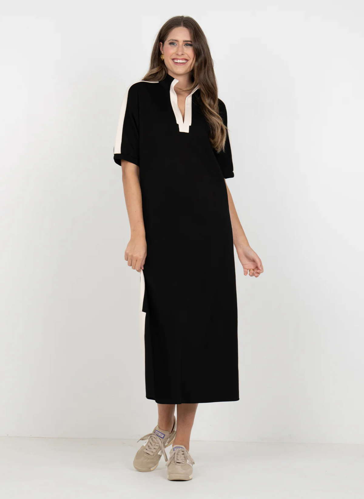 Poppy Maxi Dress- Midnight Vanilla