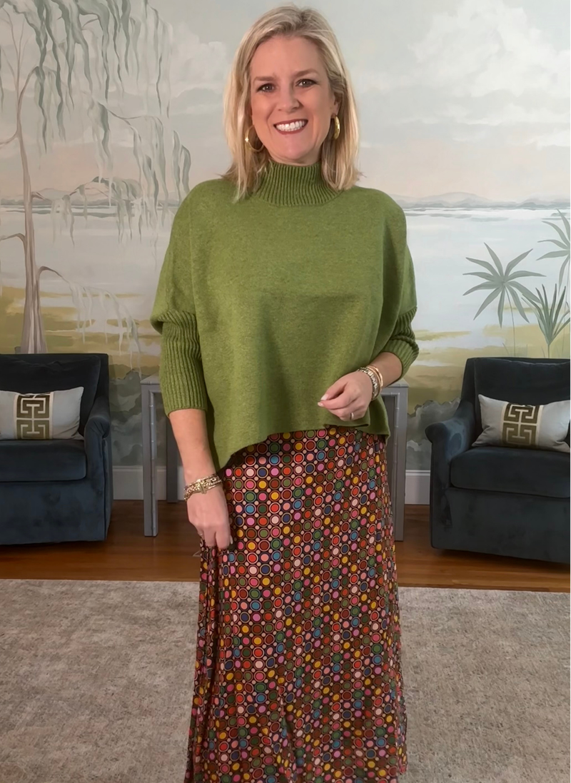 Loads of Color Dot Skirt