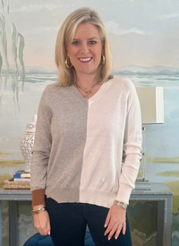 Split Stripes Sweater