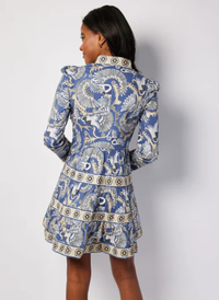 Birds of Paradise Tiered Dress