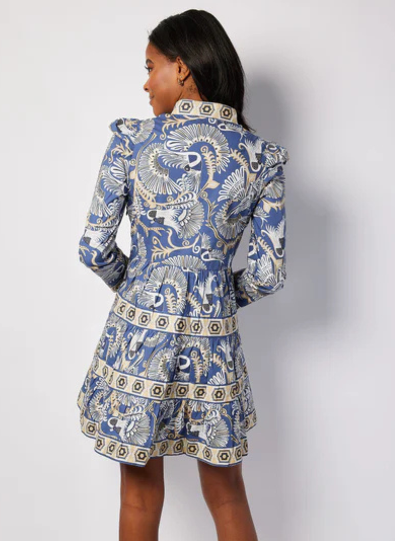 Birds of Paradise Tiered Dress