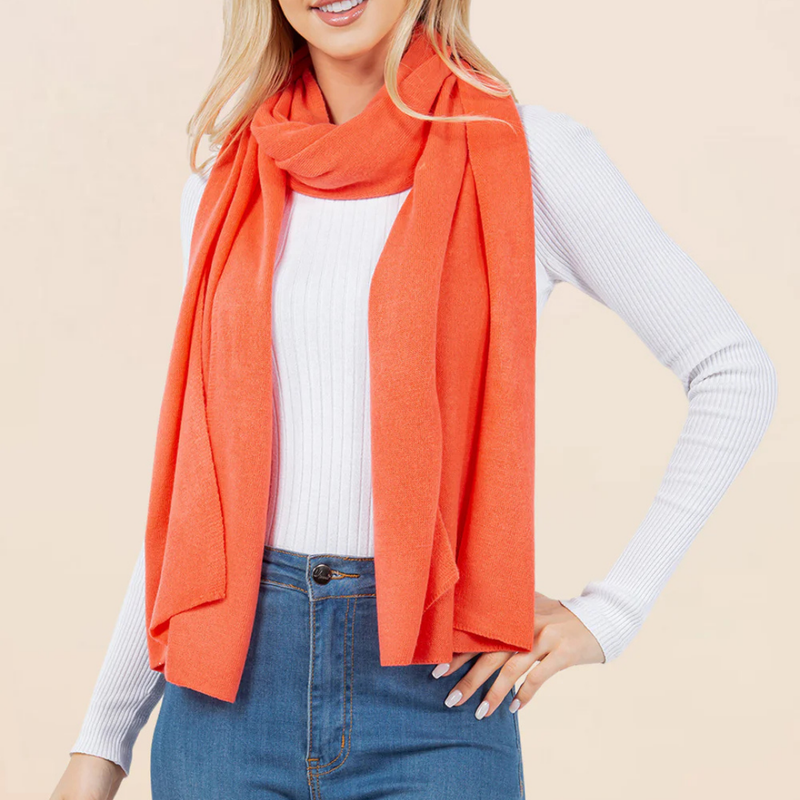 Lightweight Solid Scarf